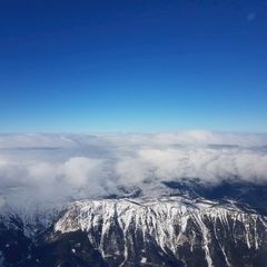 Flugwegposition um 11:56:53: Aufgenommen in der Nähe von Gemeinde Breitenstein, Österreich in 3238 Meter